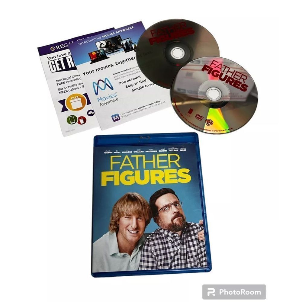 Father Figures Blu-ray Comedy Owen Wilson Ed Helms Deleted Scenes‎ BICc